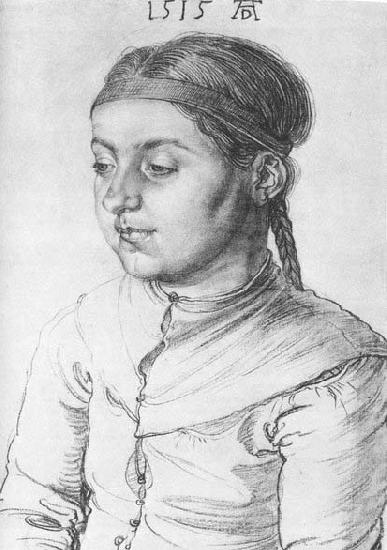 Albrecht Durer Portrait of a Girl Germany oil painting art